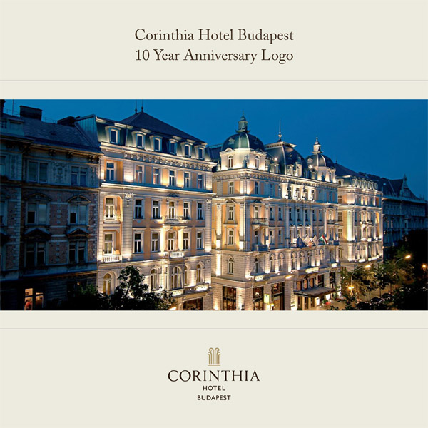 corinthia hotel hotels budapest mark logo 10 years anniversary 10 Year ten Icon