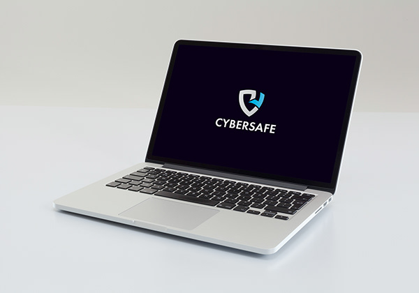 Cyber safe, C Letter Logo