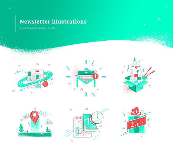 Newsletter illustrations