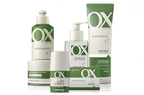 ox  ox shampoo linha ox ox identidade redesign de embalagem Packaging redesign