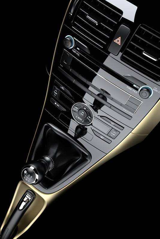 Adobe Portfolio automotive   auris toyota Maxwell console