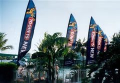 flags  banners  Beach Banners  Bali Banners  Flexipoles  Teardrop Banners pennants streamers tablecloths