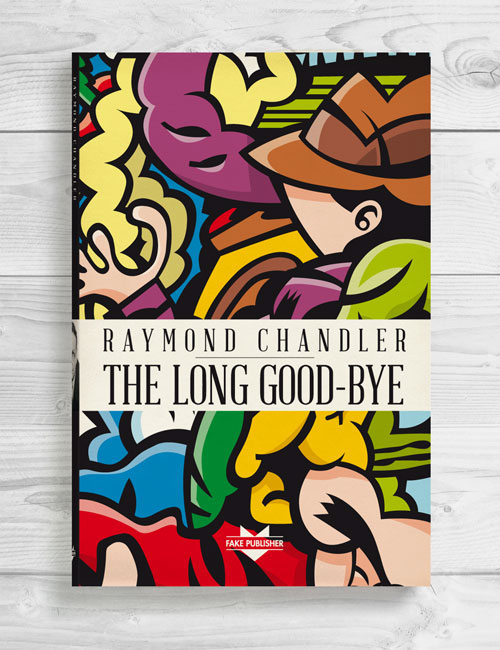 raymond chandler the long goodbye book design book noir thriller