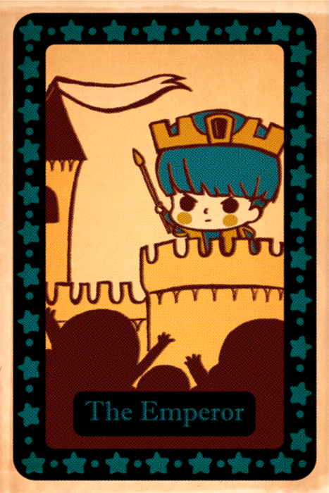 major Arcana tarot card deck cute