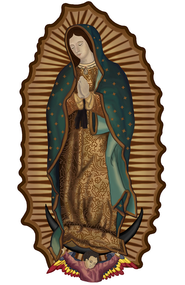Virgen de Guadalupe on Behance