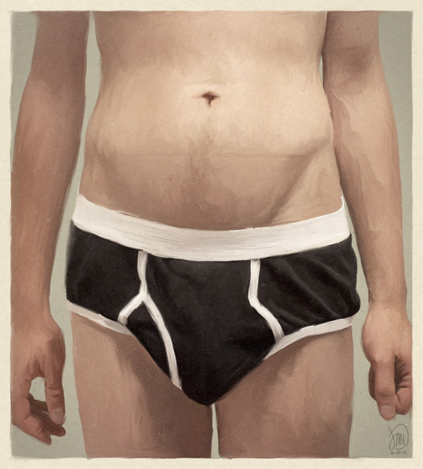 boy underpants body bellybutton underwear skin paint texture joaquim marques nielsen jokke-svin jokkesvin photoshop brush arm leg hand fingers