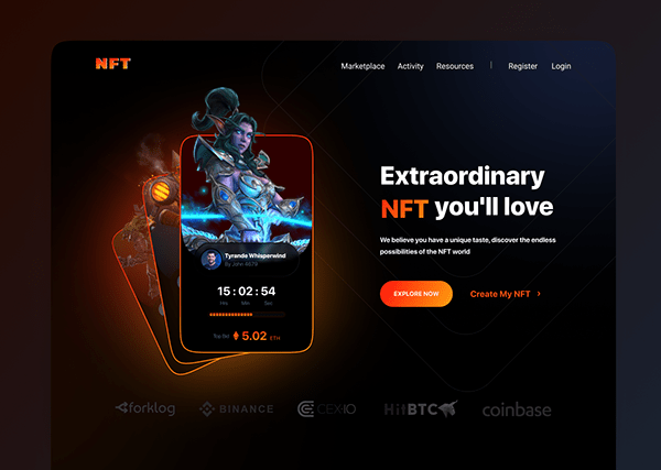 NFT CARD / play to earn game