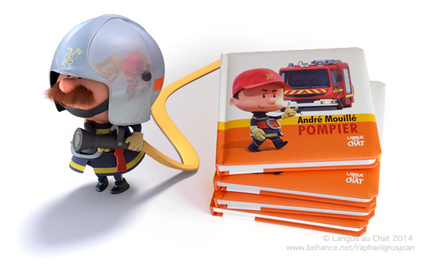 pompier docteur Firefighter Medical Doctor Children's board book Livre Jeunesse