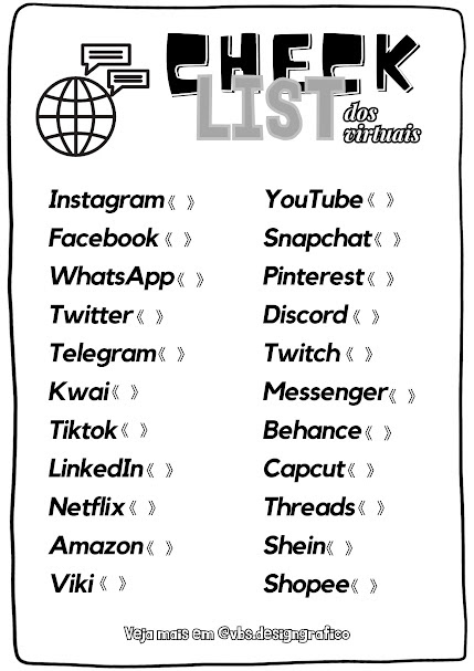 design designgrafico checklist canva Illustrator Graphic Designer Social media post adobe illustrator designer graphic