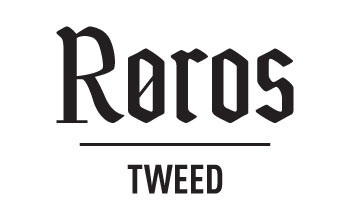 visual identity redesign textile tweed Røros brand material natural design