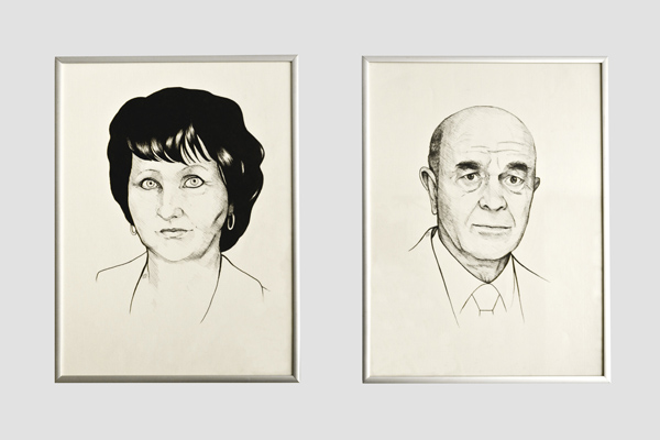portrait portraits Classic inkpen ink