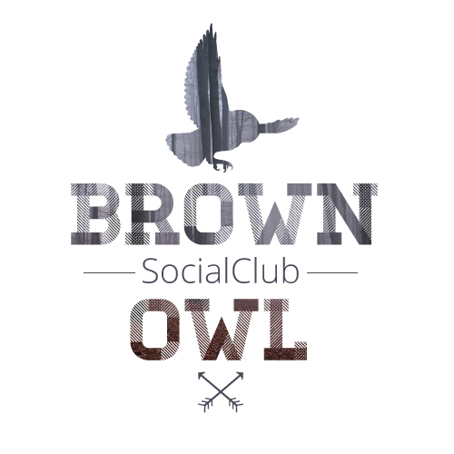 social club owl photoshop Illustrator