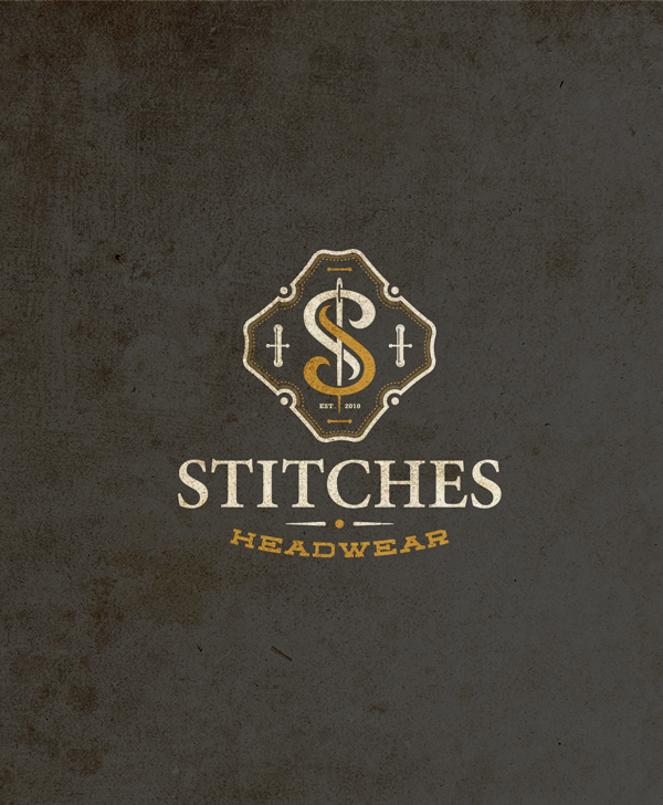stitches logo headware Hats Embroidery Business Cards spot gloss