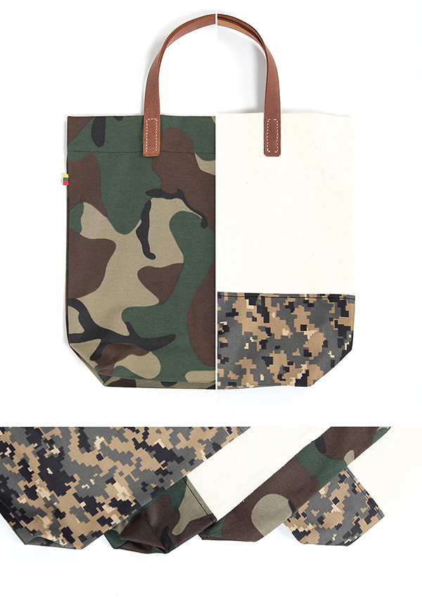 CAMO tote bags on Behance
