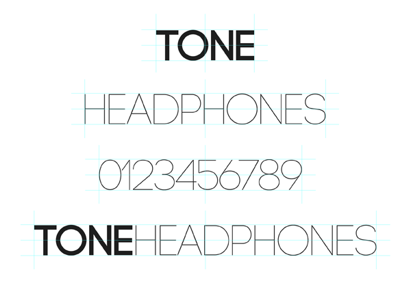 tone headphone headphones brand development colour graphic design matt Edson University uni Project brief assignment