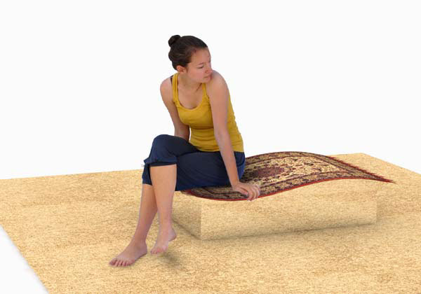 sit louger table carpet Innovative Fly