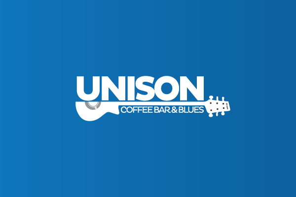 unison Coffee shop bar blues Logo Design college Corporate Identity