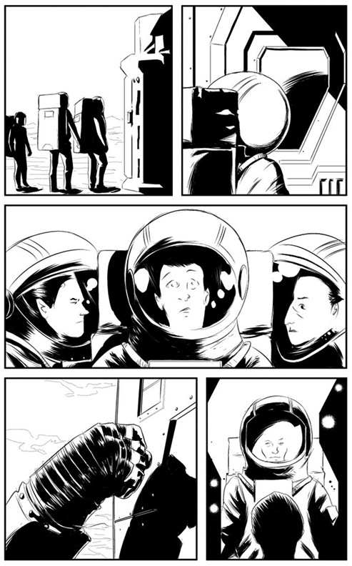 comic books comics science fiction Bradbury