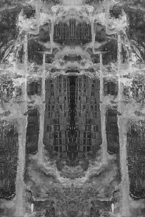 art painting   blackandwhite apocalyptic kristina gentvainyte vama marga symmetry dark surreal visuals