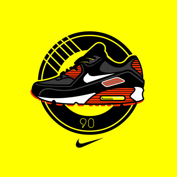 NIKE - AIR MAX 90 T-shirt Collection on Behance