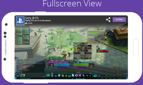 Twitch twitchtv android app redesign concept UI user interface