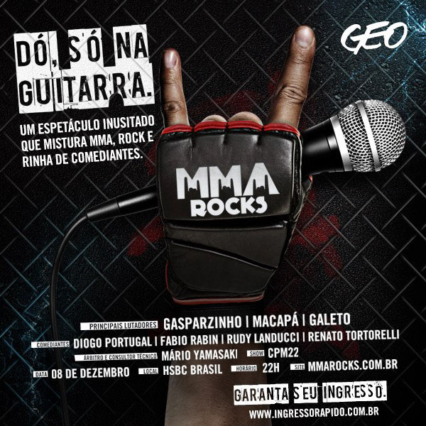 mma rocks MMA rock luta fight