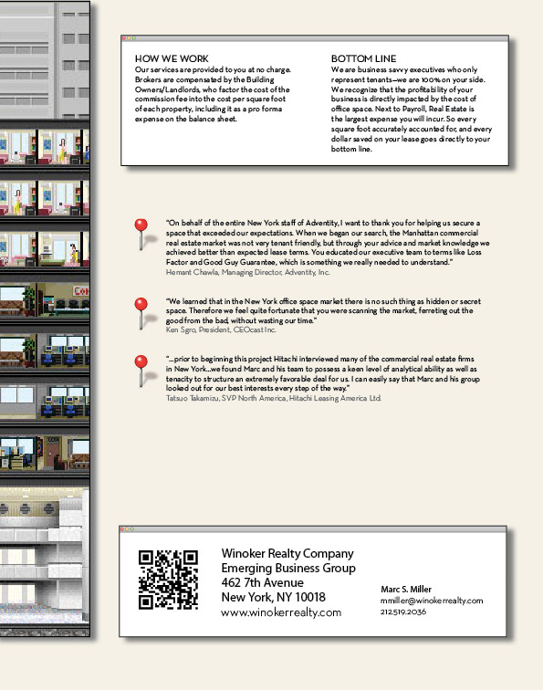 real estate design brochure SIM Booklet