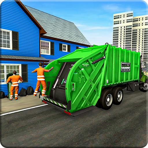 screenshot Mobile app game razagames mobilegames characterdesign City Trash Truck driving games trash truck games Truck Driving Games