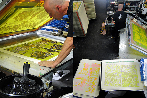 dc silkscreen printmaking book marseilles Observer Screenprinting
