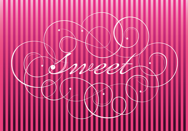 lettering sweet