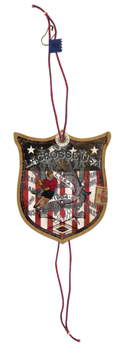 lacrosse Lacrosse U.S.A. vintage hangtag apparel Rugby ralph lauren native american