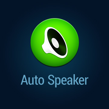 android mobile phone app application Icon graphic design Auto speaker free