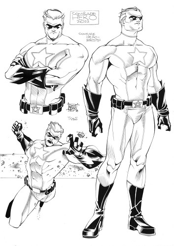 anderson Aotearoa comic books Comrade Hero Four Five Two Graphic Novel New Zealand operations SuperHero superheroes
