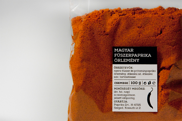 Food  spice package design