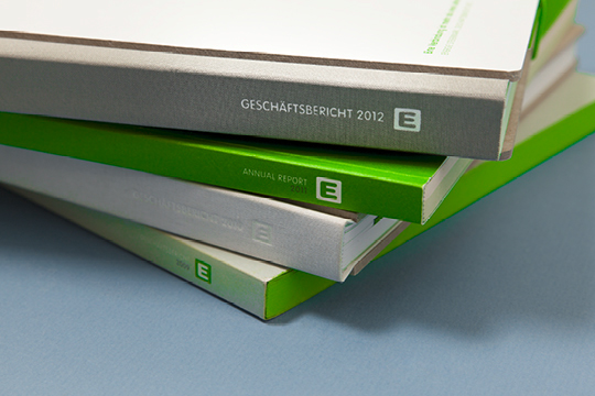 annual report Energie Steiermark information design infographic corporate publishing