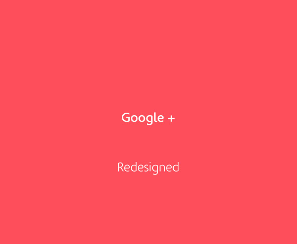 Website ui design Navigation Architecture redesign Conceptual Redesign google google + google plus red clean flat vector Flat Vector flat ui Vector UI