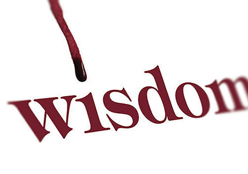 wisdom symbolic type poster