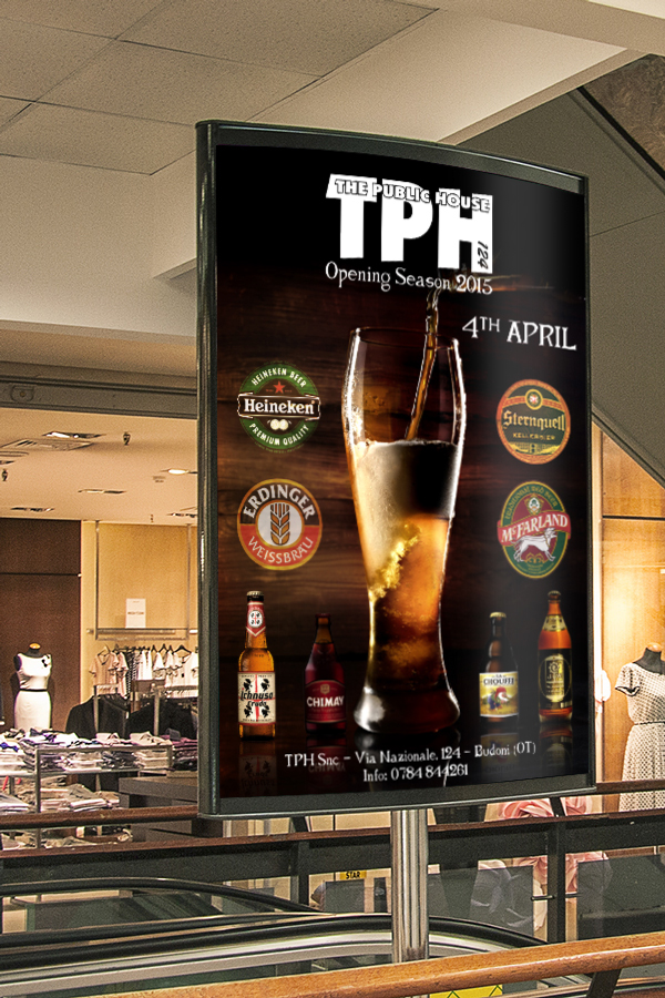 poster locandina beer Birra pub local TPH