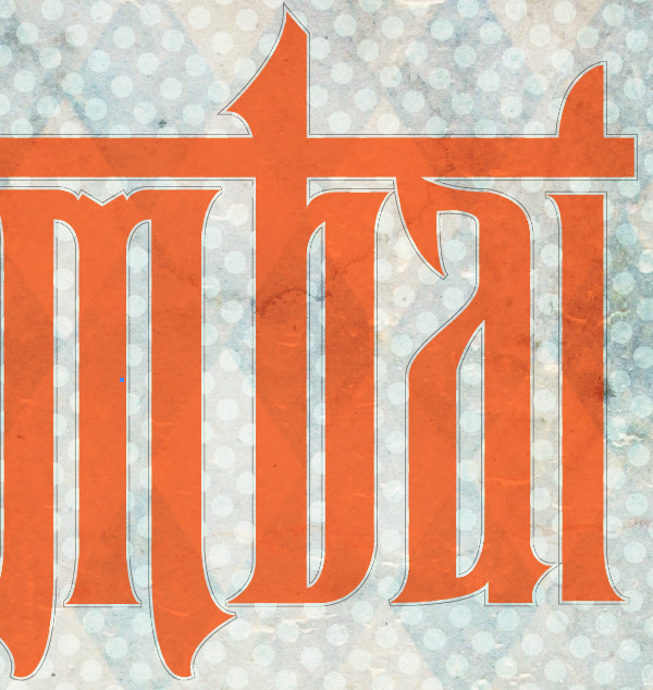 Typeface MUMBAI font poster showusyourtype hindi devanagari