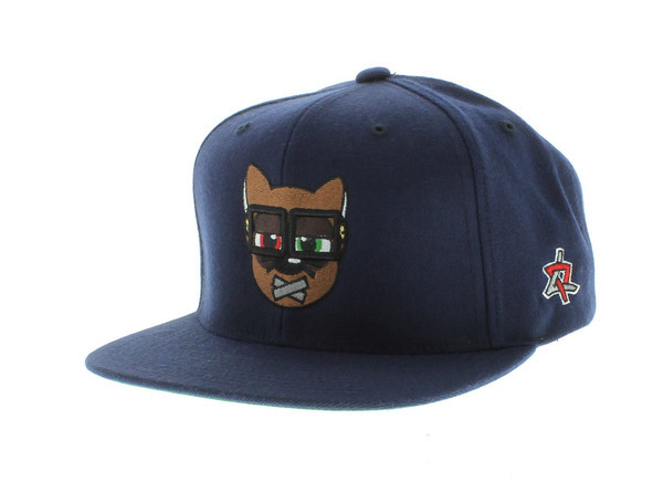 snapback hat Character Mascot Cat Urban Clothing wear Street hiphop dope Retro old school apparel