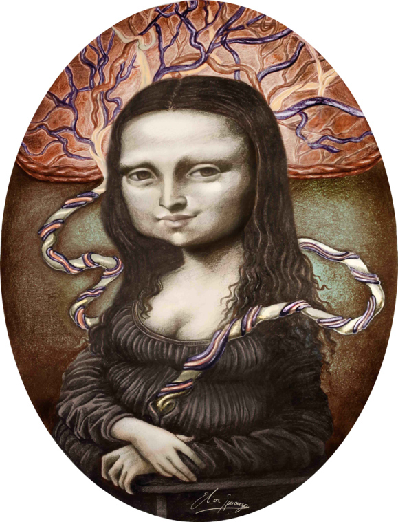 Gioconda Project art  art exhibition artist Blog Creativity Initiative leonardo da vinci Mona Lisa la gioconda Project twitter experiment creative