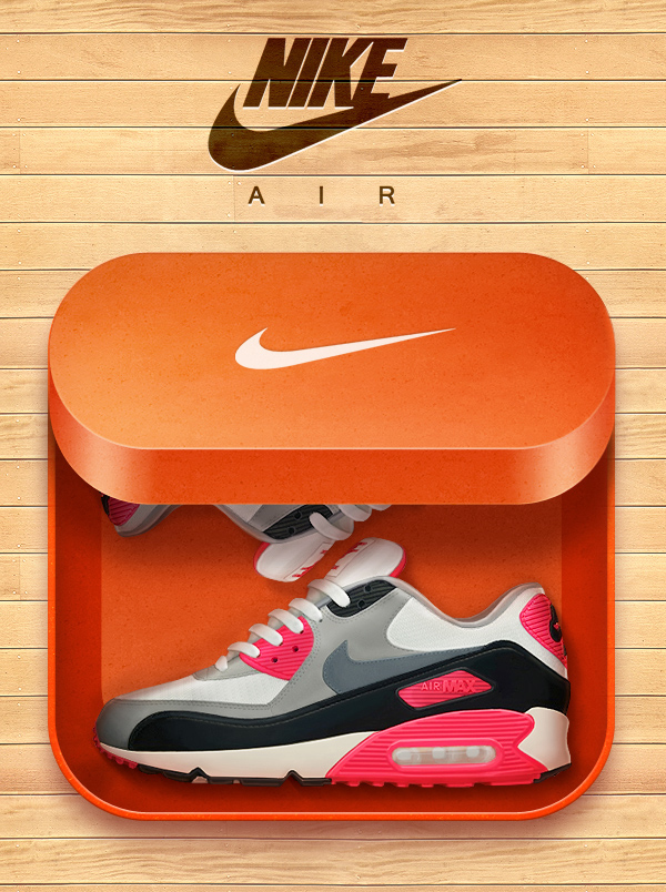 Nike air ios iphone cute Icon UI retouch