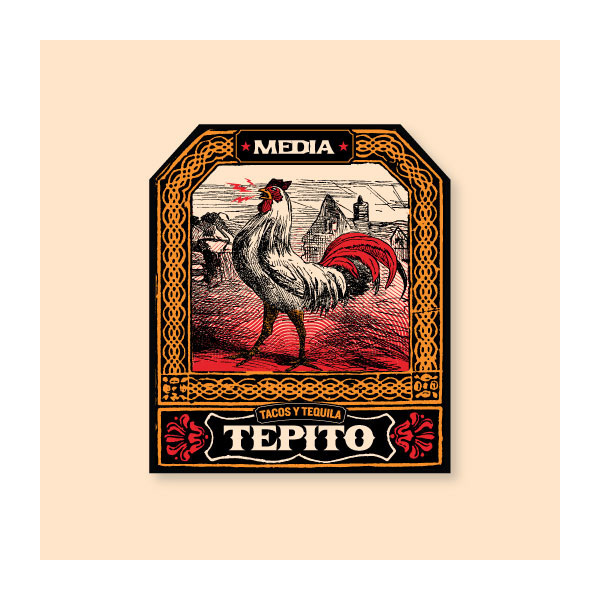 Tacos Tequila Tex Mex burritos salsa mexico posada lucha Rooster sauce catrina calavera bar drinks