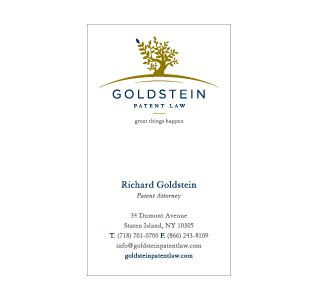 goldstein patent law identity Tree  logo clean landing page system Mongkol Praneenit MPD Brand Development