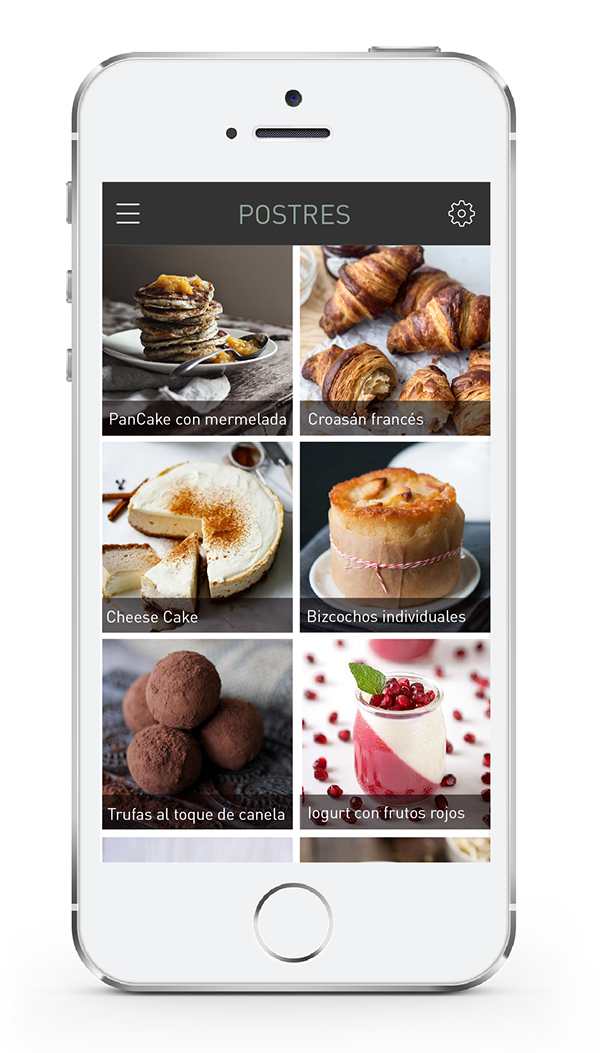 app template design digital iphone application UI ux