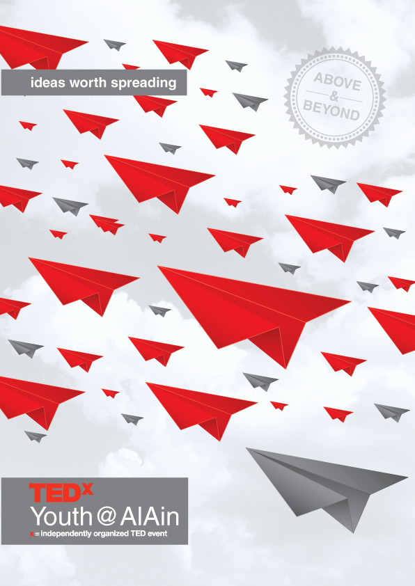 TEDx diana habashne amman jordan design poster