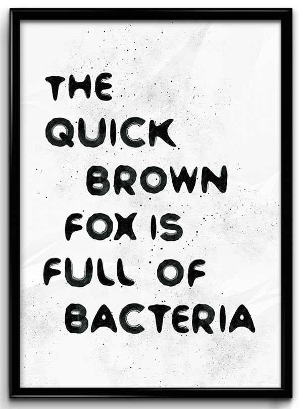 Bacteria  Bacteria typeface Typeface font experimental typo typo c4d bitmap font 3D