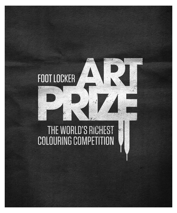 Foot Locker art prize logo sneaker art sneaker culture
