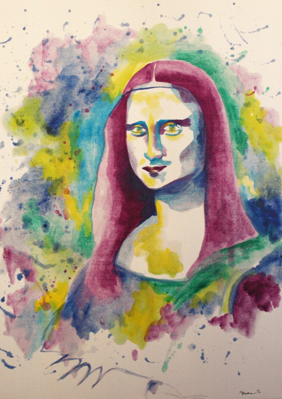 Gioconda Project art  art exhibition artist Blog Creativity Initiative leonardo da vinci Mona Lisa la gioconda Project twitter experiment creative