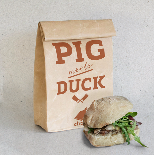 logo design gastro Project pork duck pig meat sandwich cooking Restaurant Day chop hungarian stew Porchetta Street Food